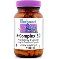B-Complex 50, 50 Vcaps, Bluebonnet Nutrition