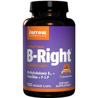 B-Right Vitamin B Complex, 100 capsules, Jarrow Formulas