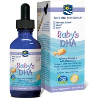 Babys DHA Liquid with Vitamin D3, 2 oz, Nordic Naturals