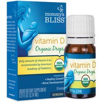 Baby Vitamin D Organic Drops, Newborn+, 0.11 oz, Mommys Bliss