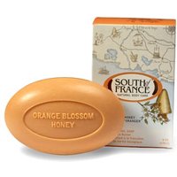 French Milled Vegetable Bar Soap, Orange Blossom Honey, 6 oz, South of France