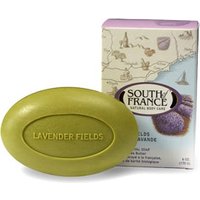 French Milled Vegetable Bar Soap, Lavender Fields, 6 oz, South of France