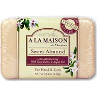 Solid Bar Soap, Sweet Almond, 8.8 oz, A La Maison