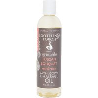 Bath, Body & Massage Oil, Rest & Relax, 8 oz, Soothing Touch