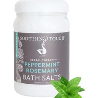 Bath Salts - Peppermint Rosemary, 32 oz, Soothing Touch