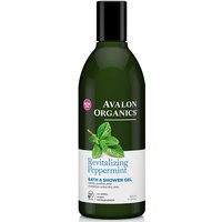 Bath & Shower Gel Organic Peppermint 12 oz, Avalon Organics