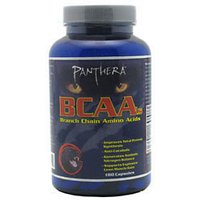 BCAAs Branch Chain Amino Acids, 180 Capsules, Panthera