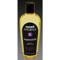 Hobe Naturals Grapeseed Oil, 4 oz, Hobe Labs