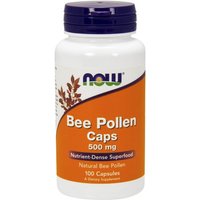 Bee Pollen 500mg 100 Caps, NOW Foods