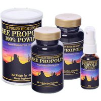 High Desert Bee Propolis 500 mg, 60 Capsules, CC Pollen Company