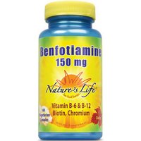 Benfotiamine 150 mg, 60 Vegetarian Capsules, Natures Life