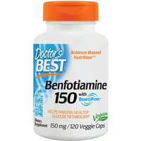 Benfotiamine 150 mg, 120 Veggie Caps, Doctors Best
