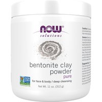 Bentonite Clay Powder, 11 oz (312 g), NOW Foods