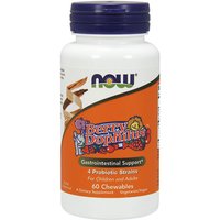 Berry Dophilus Chewable, 4 Probiotic Strains, 60 Lozenges, NOW Foods