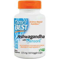 Ashwagandha with Sensoril, 125 mg, 60 Vegetarian Capsules, Doctors Best