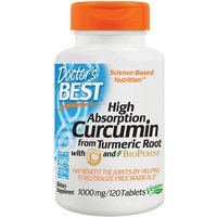 Curcumin from Turmeric Root, High Absorption 1000 mg, 120 Tablets, Doctors Best
