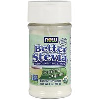 Organic Better Stevia Extract Powder, 4 oz, NOW Foods
