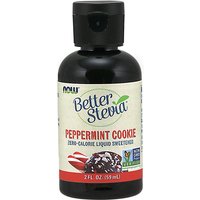 BetterStevia Liquid Stevia - Peppermint Cookie Flavor, 2 oz, NOW Foods