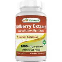 Bilberry Extract 1000 mg, 90 Capsules, Best Naturals