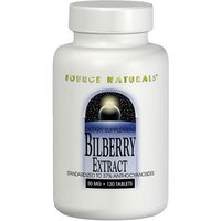 Bilberry Extract 50mg 120 tabs from Source Naturals