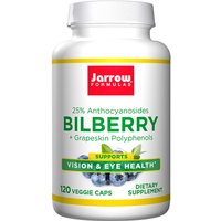 Bilberry Plus Grapeskin Polyphenols, 120 caps, Jarrow Formulas