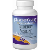 Bilberry Vision (Bilberry Extract) 100mg 60 tabs, Planetary Herbals