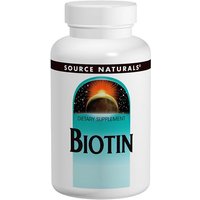 Biotin 10,000 mcg, High Potency, Value Size, 120 Tablets, Source Naturals
