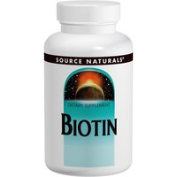 Biotin 5000 mcg, Value Size, 200 Tablets, Source Naturals