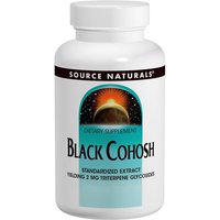 Black Cohosh 80 mg, 120 Tablets, Source Naturals
