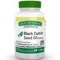 Black Cumin Seed Oil 500 mg, Value Size, 360 Softgels, Health Thru Nutrition