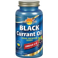 Black Currant Seed Oil 500mg Hexane Free, 90 Vegicaps, Health From The Sun