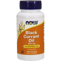 Black Currant Oil 500mg 100 Softgels, NOW Foods