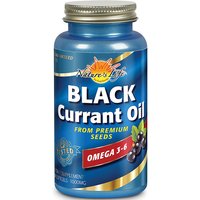 Black Currant Oil 1000 mg, 30 vegicaps, Health From The Sun