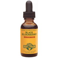 Black Elderberry Glycerite Liquid, 4 oz, Herb Pharm