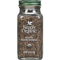 Black Pepper, Coarse Grind, 2.47 oz, Simply Organic