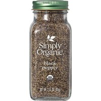 Black Pepper, Medium Grind, 2.31 oz, Simply Organic