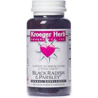 Black Radish & Parsley, 100 Vegetarian Capsules, Kroeger Herb