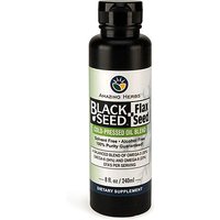 Black Seed & Flax Seed Cold-Pressed Oil Blend, 8 oz, Amazing Herbs