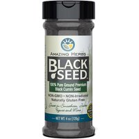 Black Seed Ground Seed, 4 oz, Amazing Herbs