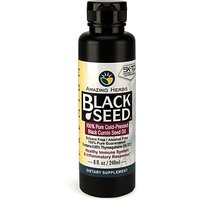 Premium Black Seed Oil Liquid, 8 oz, Amazing Herbs