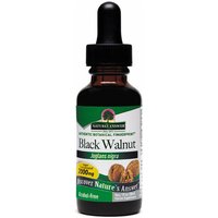 Black Walnut Green Hulls Alcohol-Free Extract Liquid, 1 oz, Natures Answer