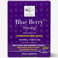 Blue Berry Strong, 120 Tablets, New Nordic