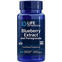Blueberry Extract with Pomegranate, 60 Vegetarian Capsules, Life Extension