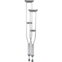 BodyMed Aluminum Crutches, Medium (52" - 510"), ZZRADL90
