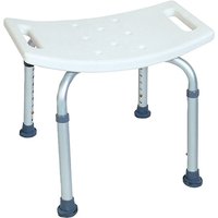 BodyMed Aluminum Shower Chair without Backrest, ZZRCHR01