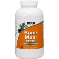 Bone Meal Powder 16 oz, NOW Foods