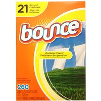 Bounce Fabric Softener, Outdoor Fresh, 260 Sheets