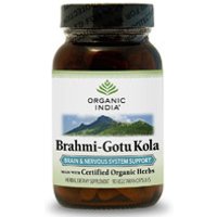 Brahmi Gotu Kola Formula, 90 Vegetarian Capsules, Organic India