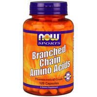 Branched Chain Amino Acids BCAA, 120 Capsules, NOW Foods
