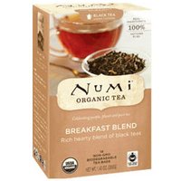 Breakfast Blend Black Tea, 18 Tea Bags, Numi Tea